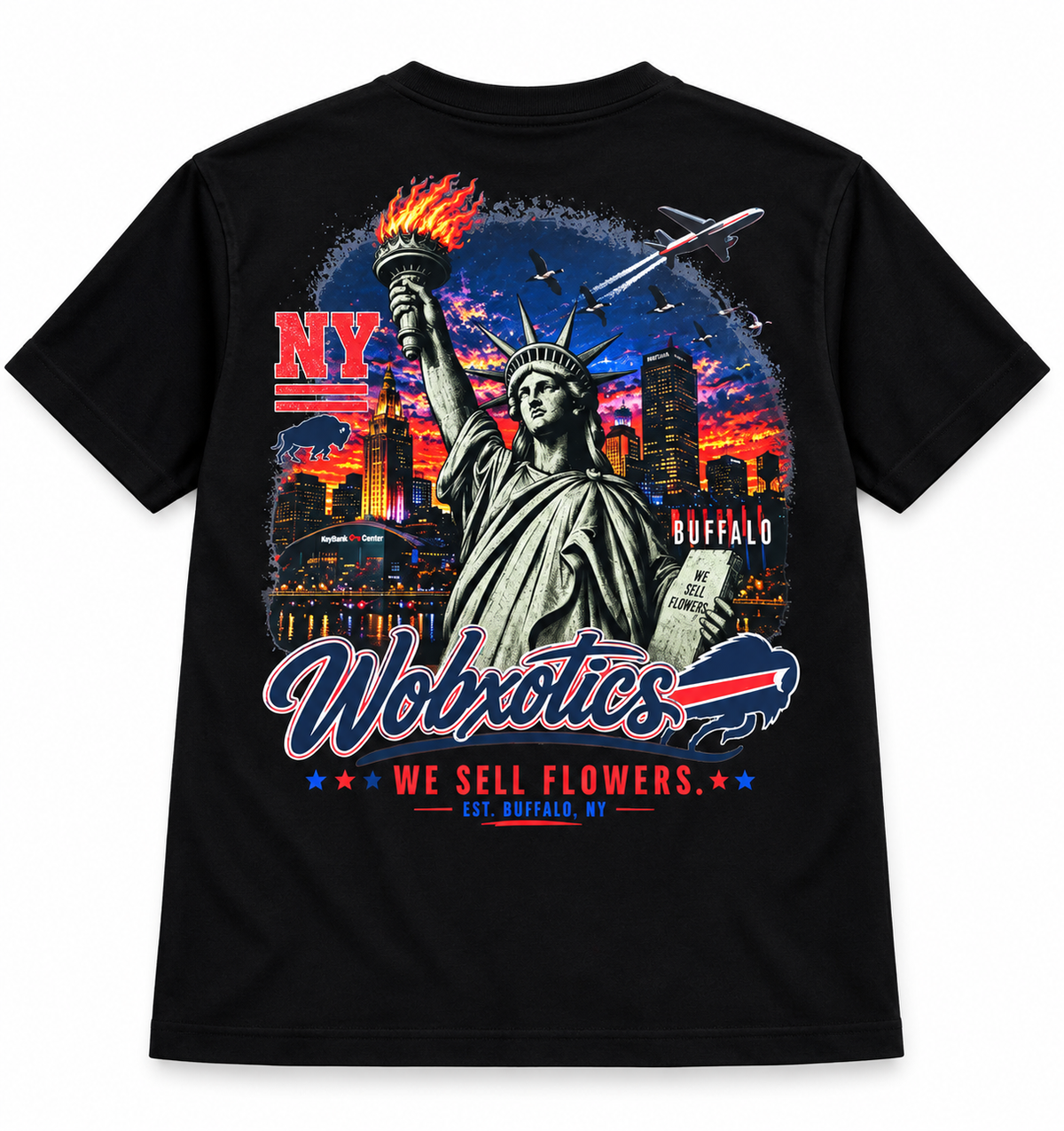 WOBXOTICS Buffalo NY T-Shirt