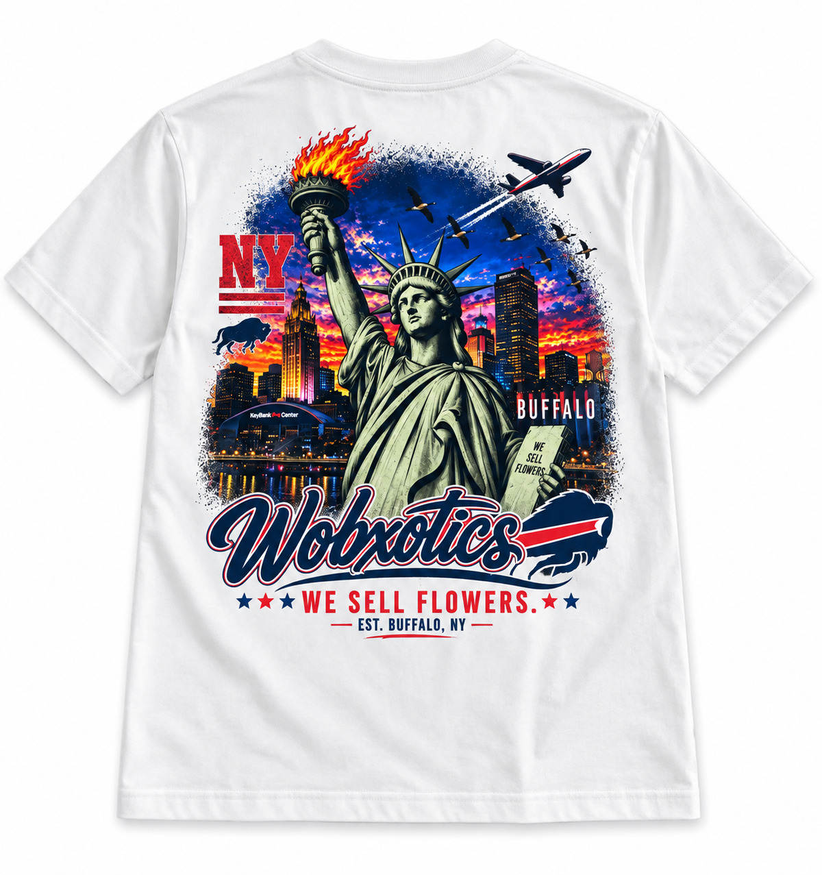 WOBXOTICS Buffalo NY T-Shirt