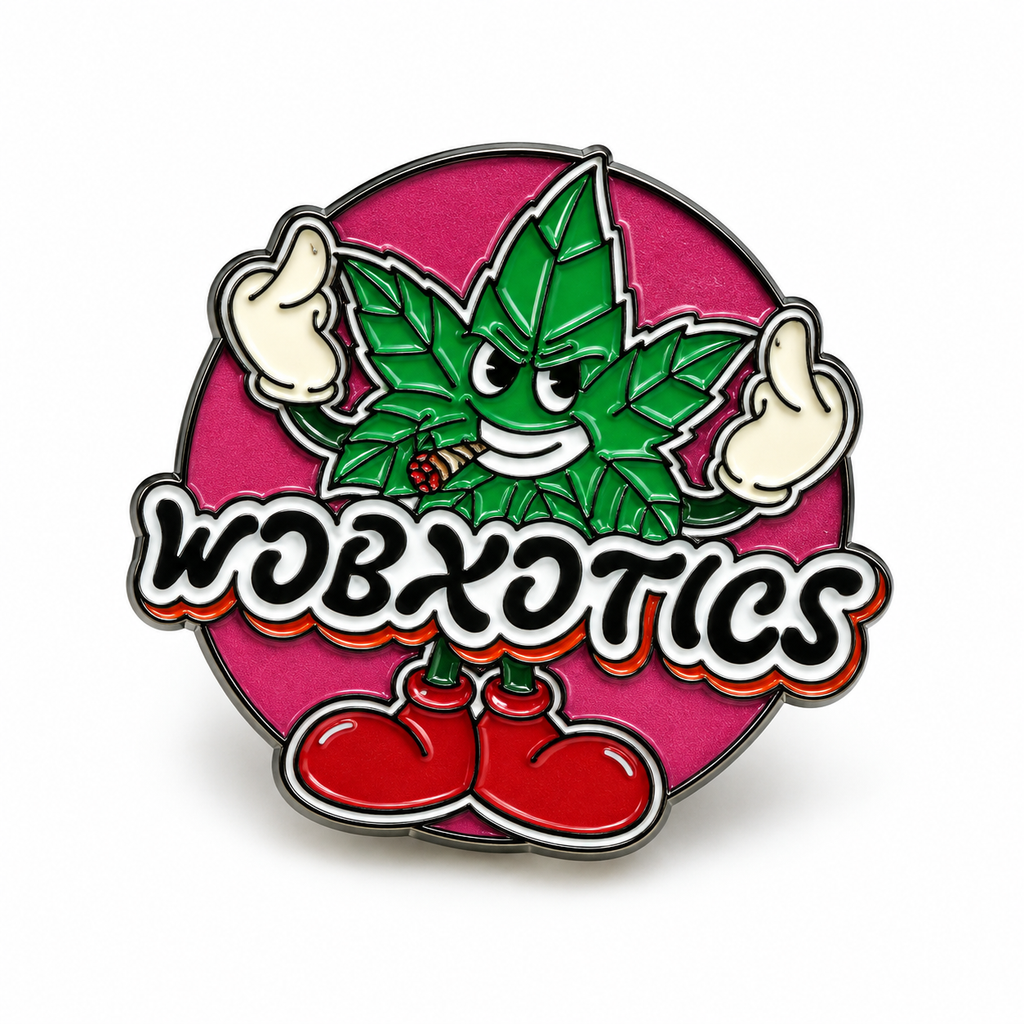 WOBXOTICS logo pin