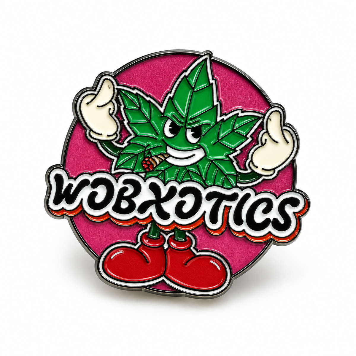 WOBXOTICS logo pin